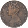 Купить Гонконг 1 цент (cent) 1879