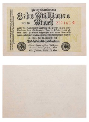 купить Германия 10000000 марок 1923
