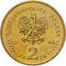 Купить Польша 2 злотых 2005 "500 лет со дня рождения Миколая Рея"