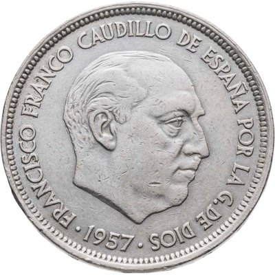купить Испания 50 песет 1957 (1960)