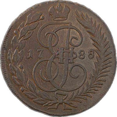 купить 2 копейки 1788 года ТМ