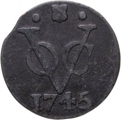 купить Голландская Ост-Индия 1 дуит 1745