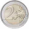 Купить Люксембург 2 евро (euro) 2015 "30 лет флагу Европейского союза"