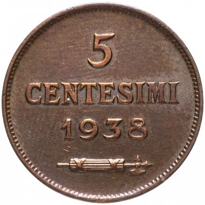 купить Сан-Марино 5 чентезимо (centesimi) 1935-1938, случайный год
