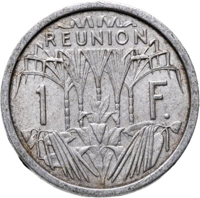 купить Реюньон (заморский регион Франции) 1 франк (franc) 1948