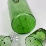 Купить Набор из штофа и 2 стопки с лаконичным декором, стекло, золочение, Стеклозавод «Неман», СССР, 1960-1980 гг.