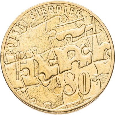 купить Польша 2 злотых 2010 "Польский август 1980 (Polski Sierpien 1980)"