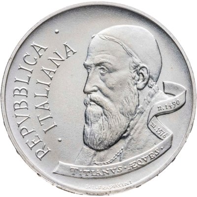 купить Италия 500 лир 1990 "500-летие рождения Тициана"