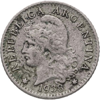 купить Аргентина 5 сентаво (centavos) 1938