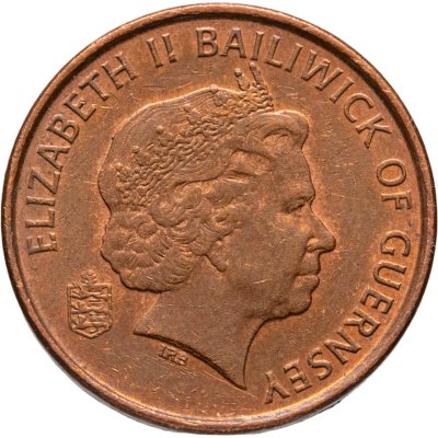 купить Гернси 1 пенни (penny) 1998