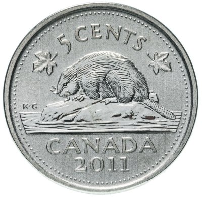 купить Канада 5 центов 2011
