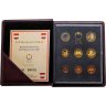 Купить Австрия 2003 официальный годовой набор евро из 8-ми монет proof в оригинальной упаковке