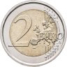 Купить Италия 2 евро (euro) 2014 "450 лет со дня рождения Галилео Галилея"