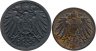 Купить Германия набор 5 и 10 пфеннигов 1915-1922