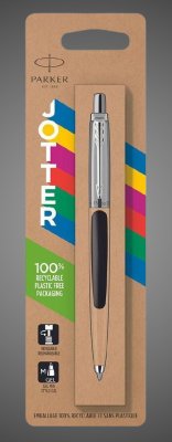 купить Шариковая ручка Parker Jotter Originals Black, стержень: Mblue В ЭКО-УПАКОВКА, Металлы: металл, пластик, 2026 г.