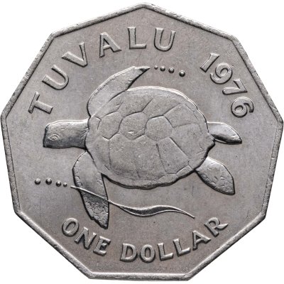 купить Тувалу 1 доллар (dollar) 1976