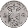 Купить Голландская Ост-Индия 1/10 гульдена (gulden) 1893