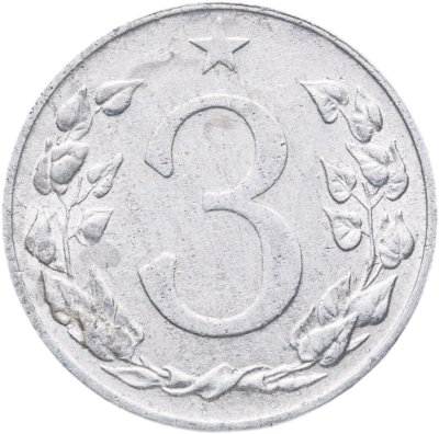 купить Чехословакия 3 геллера 1953