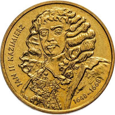 купить Польша 2 злотых 2000 "Польские короли - Ян II Казимир Ваза (1648-1668)"
