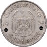Купить Третий Рейх 5 рейхсмарок (reichsmark) 1934 "Гарнизонная церковь в Потсдаме" с датой на реверсе