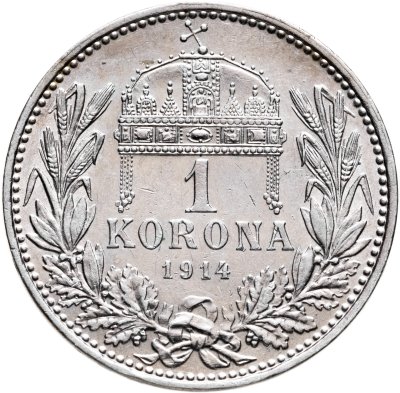 купить Венгрия 1 крона (crown) 1914