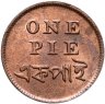 Купить Британская Индия 1 пай ND (1831)