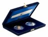 Купить Набор из 2ух монет Ватикан 10000 лир (lire) 1997 Proof "Святой Год 2000 - Христос во время шторма на море Галилейском и исцеление парализованного"