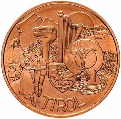 купить Австрия 10 евро 2014 Тироль