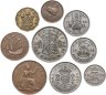 Купить Великобритания набор монет 1949-1950 (9 штук) Георг VI