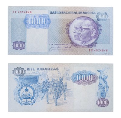 купить Ангола 1000 кванза 1984