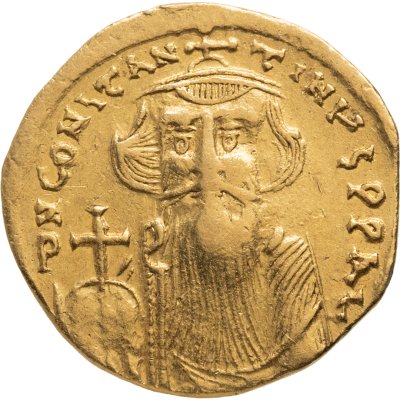 купить Византийская империя, Констант II, 641-668 годы, Солид.