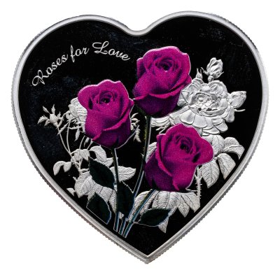 купить Токелау 1 доллар 2017 «Розы для любви»