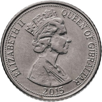 купить Гибралтар 5 пенсов (pence) 2015