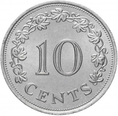 купить Мальта 10 центов 1972