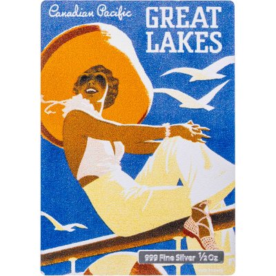 купить Ниуэ 1 доллар 2015 "Винтажные постеры - Великие озера" в блистере
