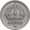 Купить Швеция 25 эре (ore) 1949