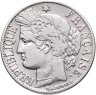Купить Франция 1 франк (franc) 1871 A  знак монетного двора: "A" - Париж