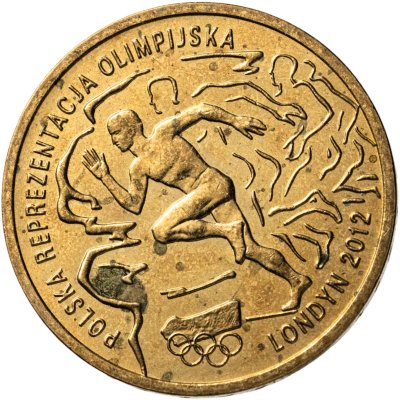 купить Польша 2 злотых 2012 "XXX летние Олимпийские Игры, Лондон 2012"