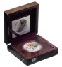 Купить Фиджи 1 доллар 2014 набор из 2-х монет "Китайский календарь Инь Ян - год лошади" в футляре с сертификатом