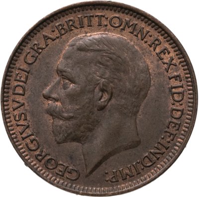 купить Великобритания 1 фартинг (farthing) 1936
