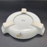 Купить Пепельница для сигар  с декором из полевых цветов, Porcelaine de Bruxelles, фарфор, деколь, золочение, Бельгия, 1960-1990 гг.