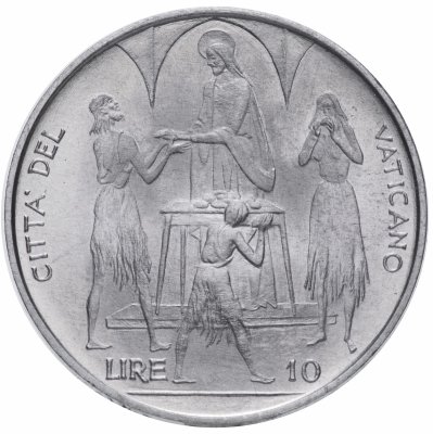 купить Ватикан 10 лир (lire) 1968