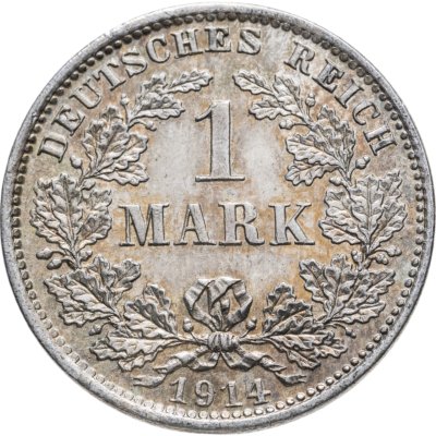 купить Германия (Германская империя) 1 марка 1914 "D"