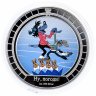 Купить Ниуэ, набор из 2 монет 2 доллара 2011 "Ну, погоди!" в футляре телевизор