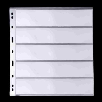 купить Листы в альбом Гранд GRANDE для банкнот на 5 ячеек упаковка 10штук