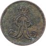 Купить Германия, Ганновер 1 пфенниг (pfennig) 1861 В