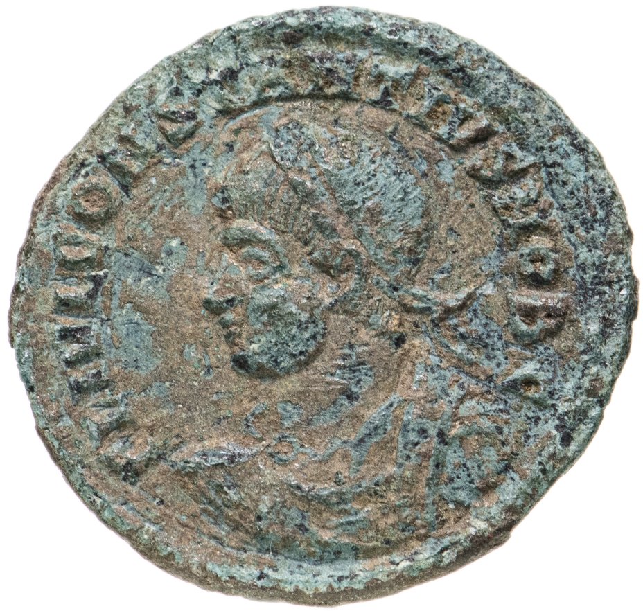 купить Римская Империя, Лициний II, 324–361 гг, фракция фоллиса (реверс: крепостная башня с воротами)