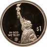 Купить США 1 доллар 2024 S Джордж Вашингтон Карвер