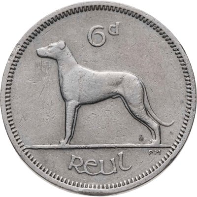 купить Ирландия 6 пенсов (pence) 1962