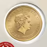 Купить Тувалу 1 доллар (dollar) 2013 "Австралийские Водяные Птицы - Жёлтоклювый зимородок (Syma torotoro)" (в конверте с маркой)